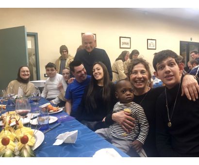 CENA PRESSO LA COMUNITA' DI MONTETAURO CENA PRESSO LA COMUNITA' DI MONTETAURO