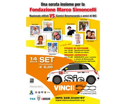 An evening together for Marco Simoncelli Foundation. An evening together for Marco Simoncelli Foundation.